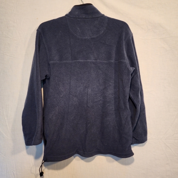 VTG Los Angeles Rams Quarter-Zip Fleece Pullover Men's Large NFL Football Blue - Picture 3 of 9